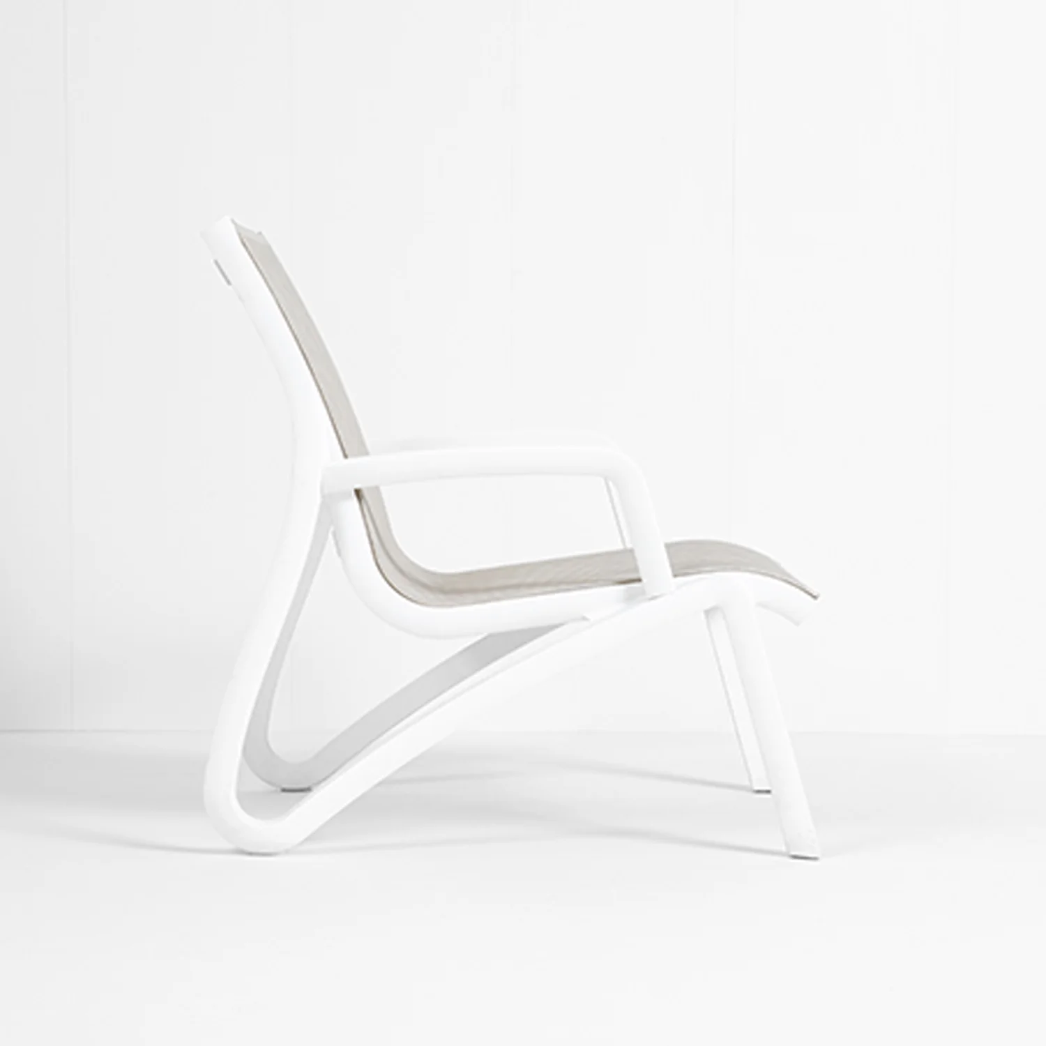 Fauteuil bas d'extérieur contemporain Sunset - Image 2