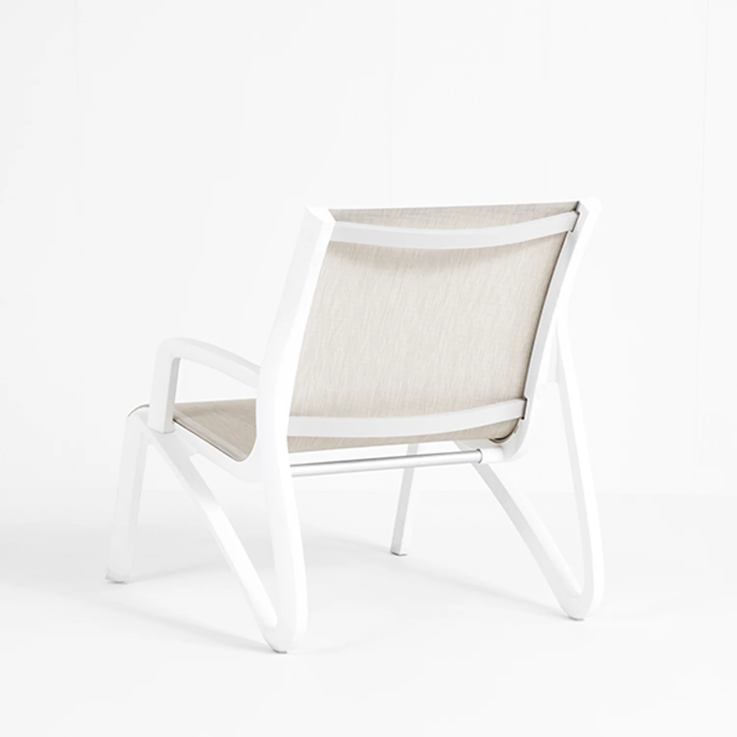 Fauteuil bas d'extérieur contemporain Sunset - Image 3