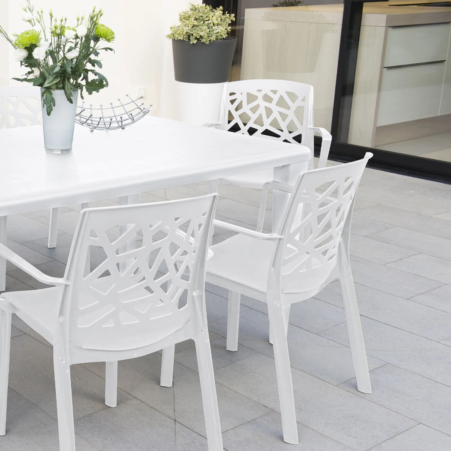 Fauteuil extérieur résine Stuart - Image 10