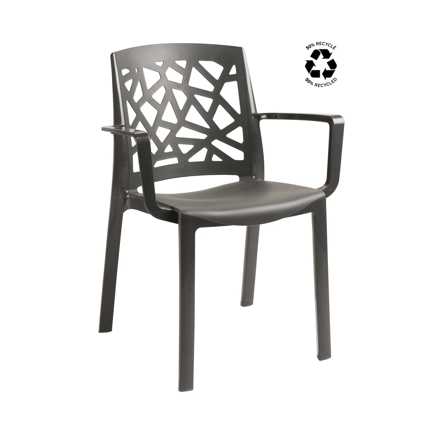 Fauteuil extérieur résine Stuart - Image 5